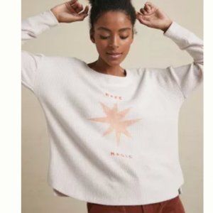 NWT Anthropologie Heather Thermal Top